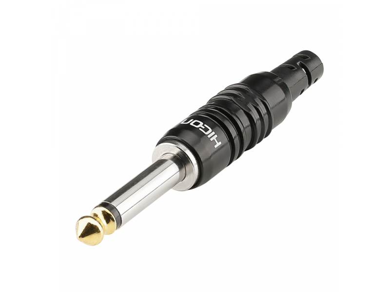 HICON HI-J63M07 Wtyk kablowy duży jack / TS 6,3 mm mono